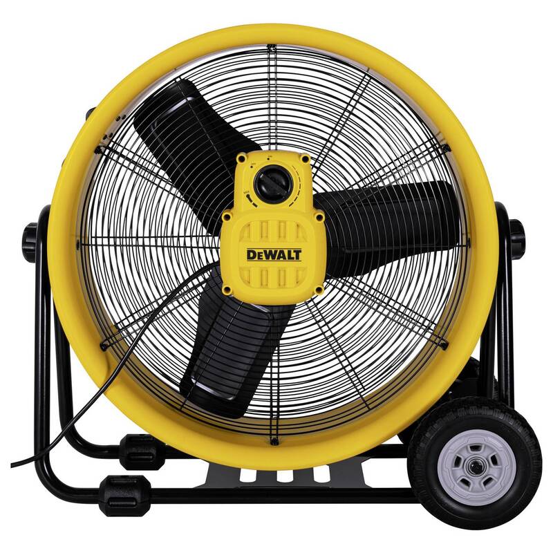 DEWALT DXF2410 Ventilator 61 cm 190 Watt drehbar stufenlose Geschwindigkeit - 6921183000912
