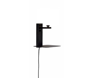 B-Ware Its about RoMi Wandleuchte E14 LED Florence Eisen Ablage USB SIEHE TEXT/FOTO