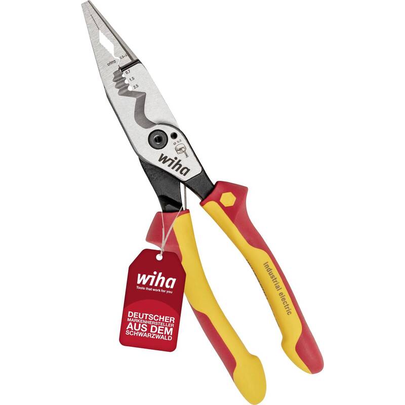 Wiha 45705 Universal Multifunktionszange Zange Abisolierzange Greifzange 209 mm - 4010995457051