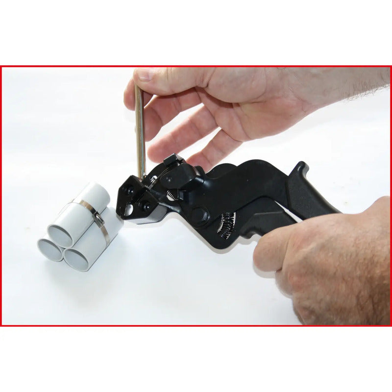 Spannzange für EDELSTAHL Kabelbinder 210 mm KS Tools Spezial-Werkzeugstahl - 4042146591420
