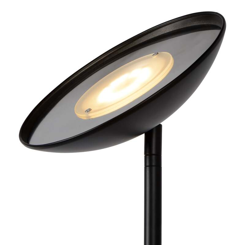 Lucide LED Stehleuchte Deckenfluter Zenith dimmbar schwarz 180 cm Metall Lampe - 5411212193896