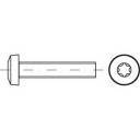 B-Ware TOOLCRAFT TO-5440767 Linsenkopfschrauben M4 12 mm Innensechsrund Stahl 2000 St.