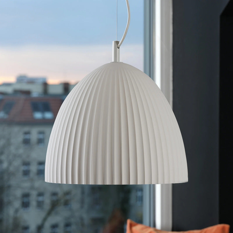 OSRAM Hängelampe Pendelleuchte weiß Gips E27 Decor Plaster Routes Bell Lampe - 4058075848443