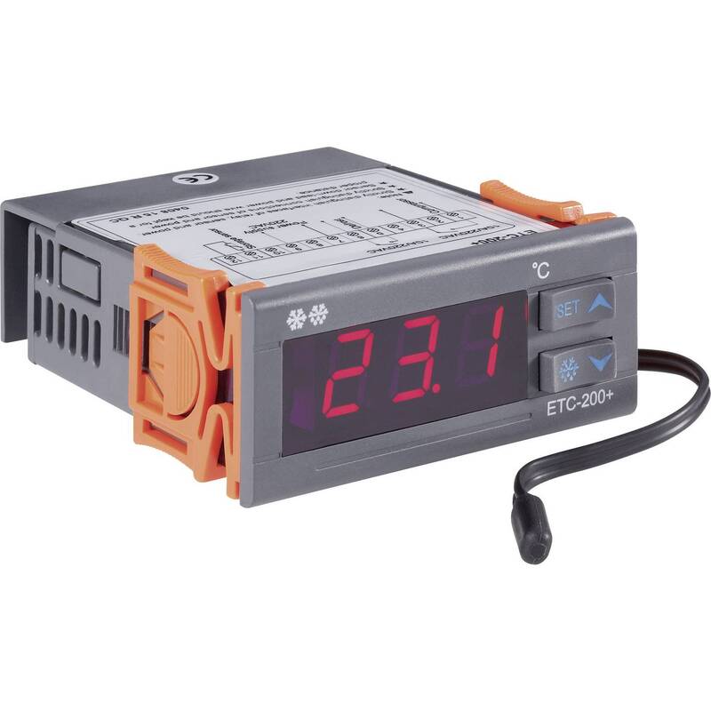 Voltcraft Temperaturregler ETC-200+ - NTC Temperatursteuerung  -40 bis +120 °C - 4016138734980