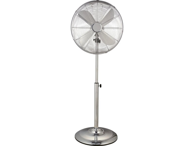 Standventilator SV 45-40 Chrom Metall Lüfter drei Geschwindigkeitsstufen Ø40cm - 4007873704192