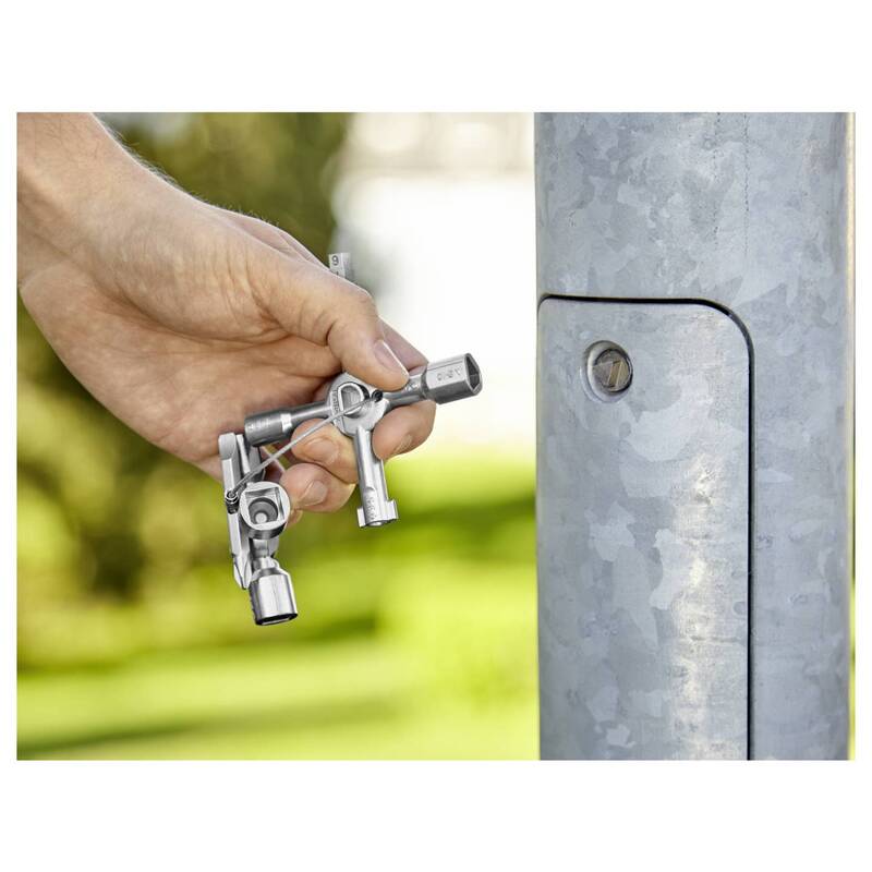 Knipex Schaltschrankschlüssel TwinKey® Multifunktionsschlüssel 92mm - 4003773074670