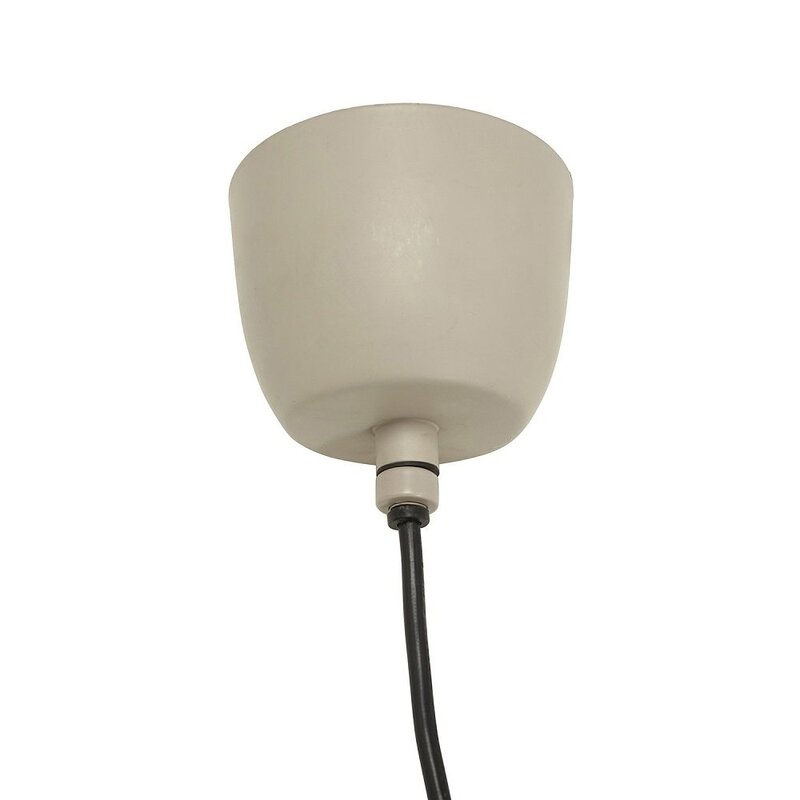 PR Home Rio Pendelleuchte Hängelampe Lampe Ø 28 cm beige Textilkabel - 7330976116102