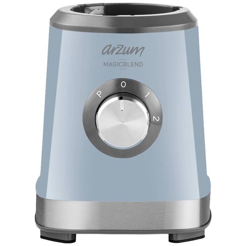 Arzum Standmixer Mixer Blender 500W mit Ice-Crushfunktion 1,2l Blau Zubehör - 8693184915295