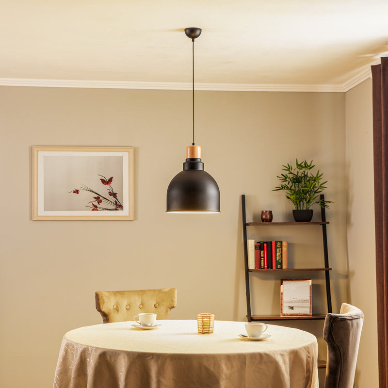 Avonni Hängeleuchte AV-4100-A2-BSY-30 mit Holzdetail Lampe Leuchte Spot Licht - 8698957121187