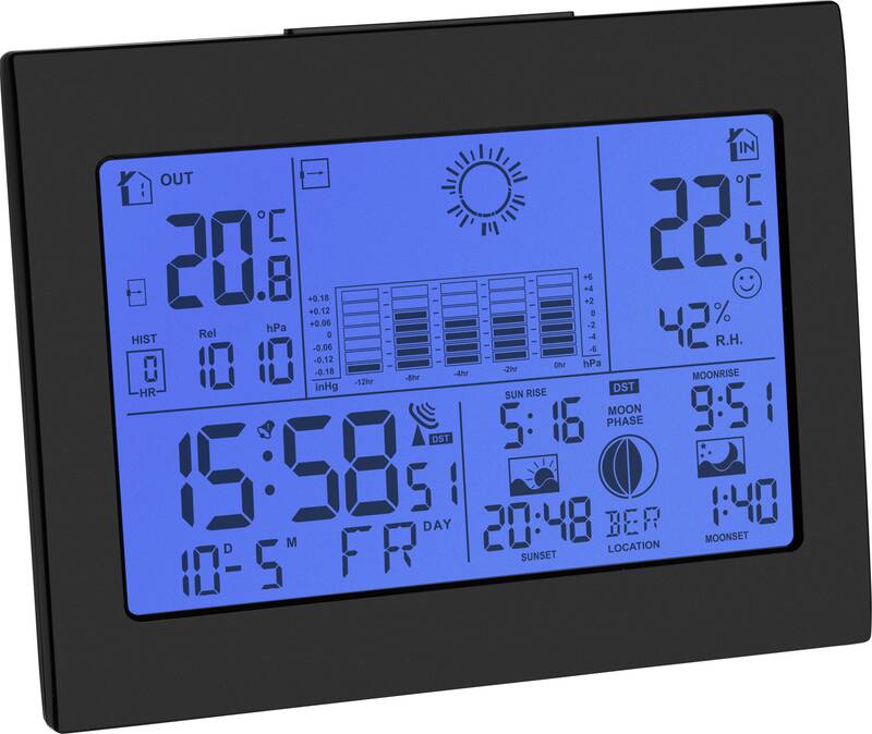 TFA Dostmann HORIZON 35.1155.01 Funk-Wetterstation Wetter-Station TFA - 4009816034281