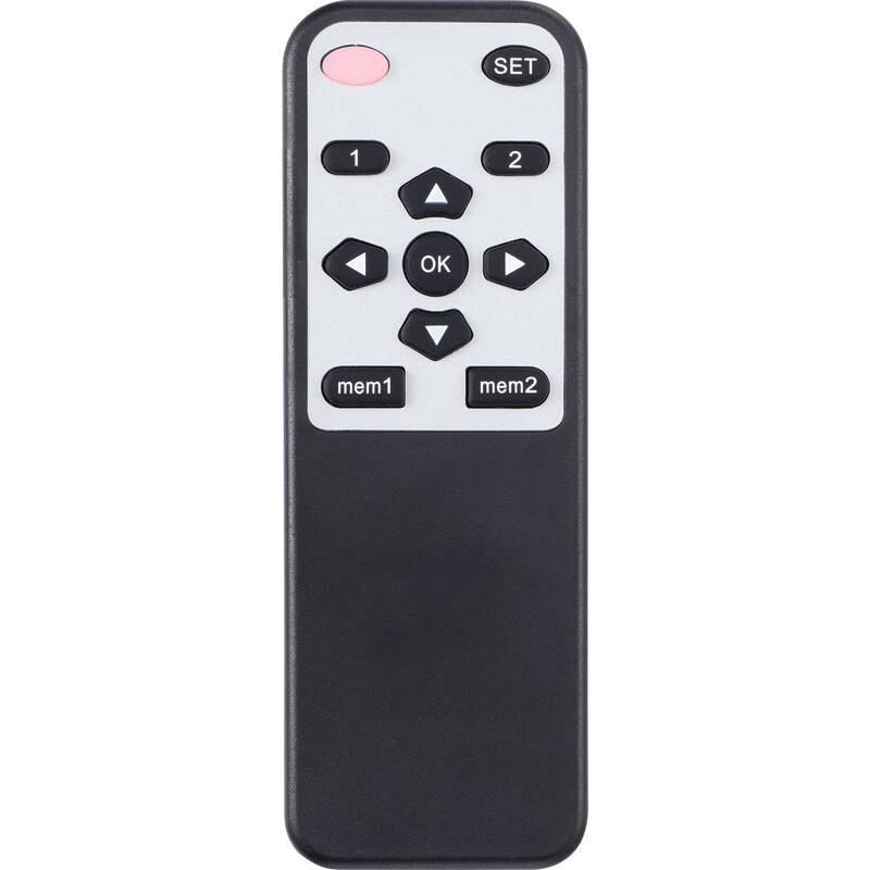 SpeaKa Professional TV-Deckenhalterung elektrisch motorisiert neigbar schwarz - 4016139084442