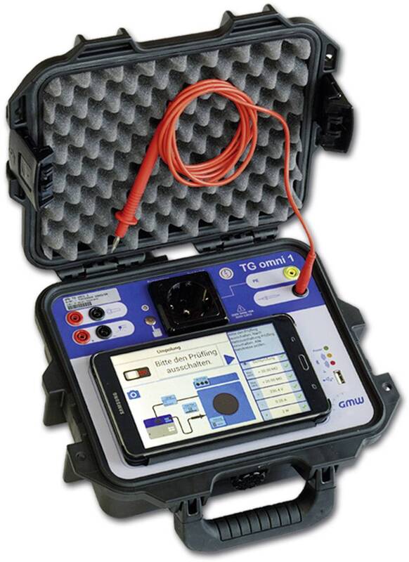GMW TG omni 1 DE AT MED VDE-Prüfgerät Gerätetester Prüfgeräte Prüfen Elektrik - 4053199919161