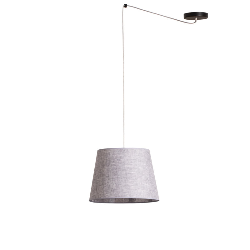 Pendellampe Ascot grau LED Hängelampe Pendelleuchte dimmbar dezentral Ø38cm - 5907106011037