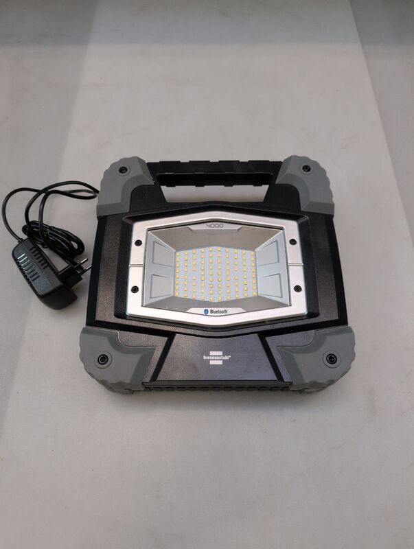 Brennenstuhl Mobiler Akku LED Strahler TORAN 4000 MBA 40W Bluetooth IP55 grau - 4007123663316