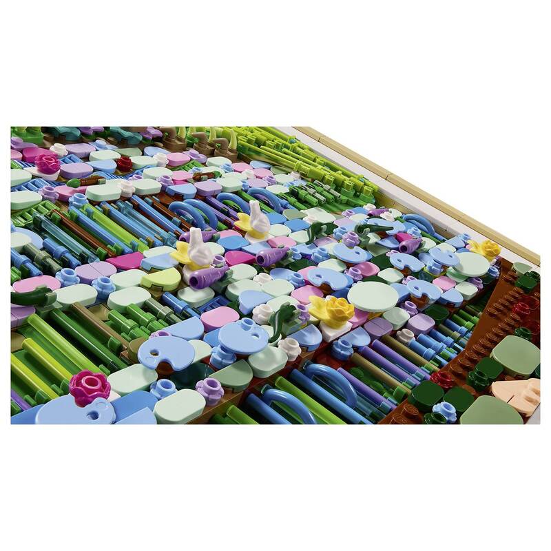 LEGO ART Claude Monet Brücke über einen Seerosenteich 31220 Kunstwerk 3179 Teile - 5702018066379