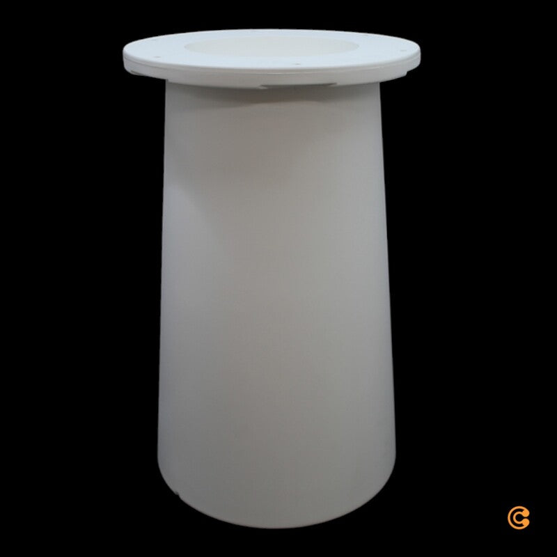 Moooi Container Tisch Fuß Standbein Tischbein 7143 weiß Höhe 71 cm Outdoor - 8718282334837