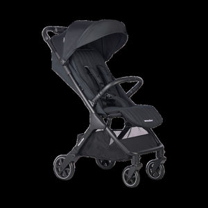 B-Ware easywalker Buggy Jackey² schwarz Kombikinderwagen mit Sonnenverdeck EVA-Räder