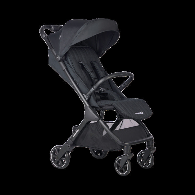 easywalker Buggy Jackey² schwarz Kombikinderwagen mit Sonnenverdeck EVA-Räder - 8720512116977