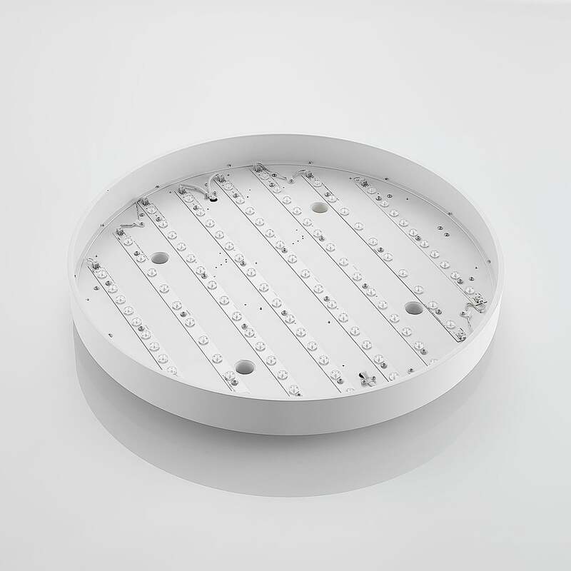 Arcchio Deckenleuchte Deckenlampe LED Lampe weiß Vanida rund Aluminium 60 cm993 - 4251096597714