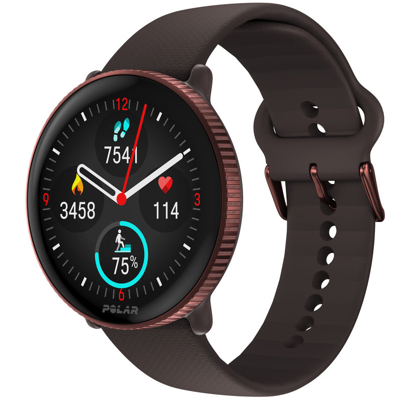 Polar Ignite 3 Uhr Smartwatch Sportuhr Laufuhr Fitnessuhr AMOLED brown copper - 0725882062525
