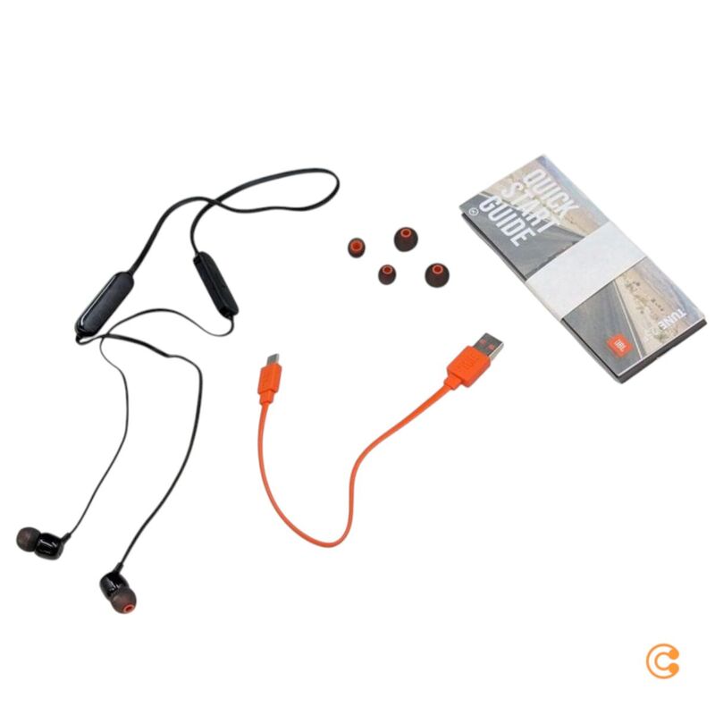 JBL In Ear Kopfhörer Ohrhörer Bluetooth Schwarz Nackenband Mikrofon Tune 125BT - 6925281979651