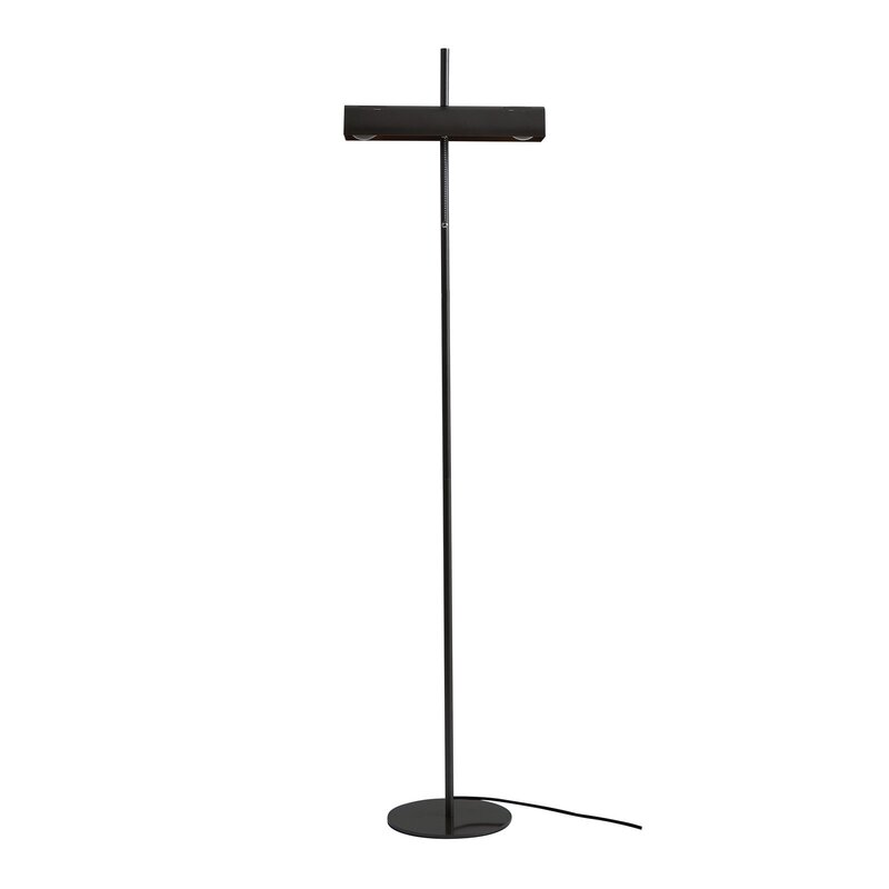 Lucande Stehleuchte Nysira Stehlampe Standleuchte LED grau metallic zweiflammig - 4251911785944