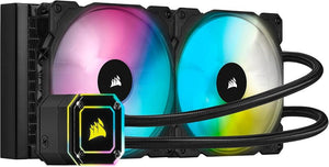 B-Ware Corsair Wasserkühlung CPU Kühler RGB Capellix iCUE H115i Elite Commander 280 mm