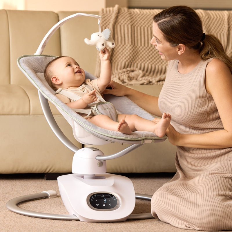 Momcozy Babyschaukel AW001-GR12NB-A 3D Schaukel 6 Bewegungen 4 - 0810123508969