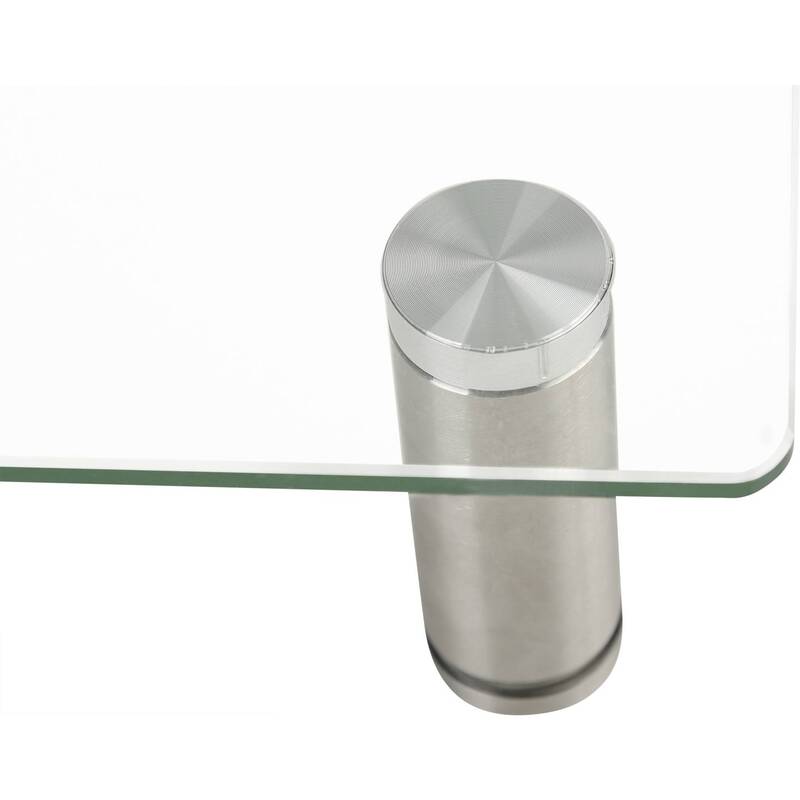 SpeaKa Professional Monitor-Erhöhung höhenverstellbar transparent 75-90mm 20kg - 4064161041346