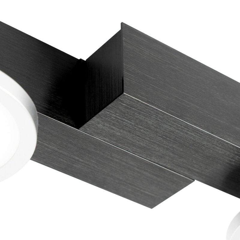 Lucande Kellino Deckenleuchte Deckenlampe Deckenlicht Leuchte 6-flammig schwarz - 4251911756647