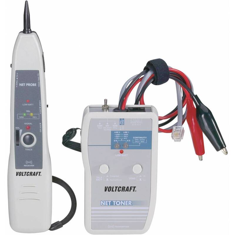 Voltcraft Leitungssuchgerät Lsg-3 DMM Hochempfindlich Einstellbare Signalstärke - 4016138520552