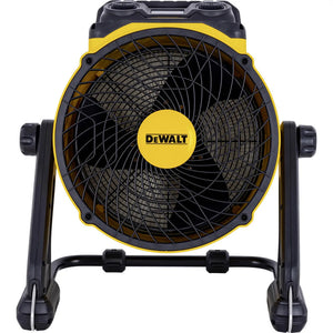 B-Ware DeWalt Bodenventilator DXF1652 Ventilator Luftreiniger 116W Gelb Timer Lüfter