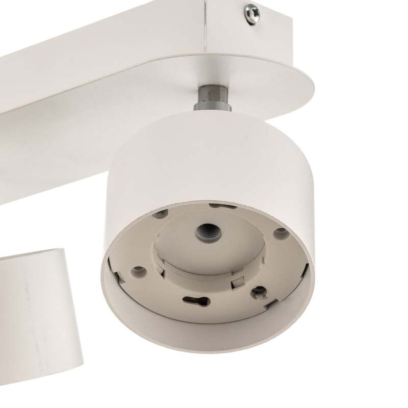 Euluna Deckenstrahler Cloudy Deckenlampe Wohnzimmerleuchte 5-flammig GX53 weiß - 5902693775980