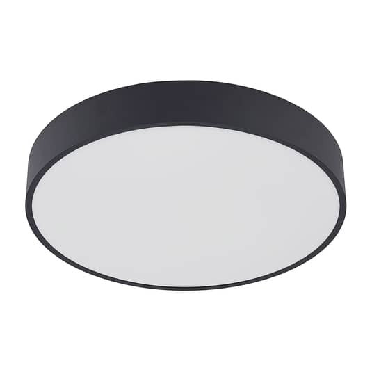 Arcchio Deckenleuchte Deckenlampe LED Vanida Schwarz Rundumlicht Aluminium Acryl - 4251096597707