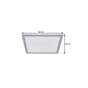 B-Ware Arcchio LED-Panel Lyndra 40 cm dimmbar silber Aluminium CCT 3400 lm
