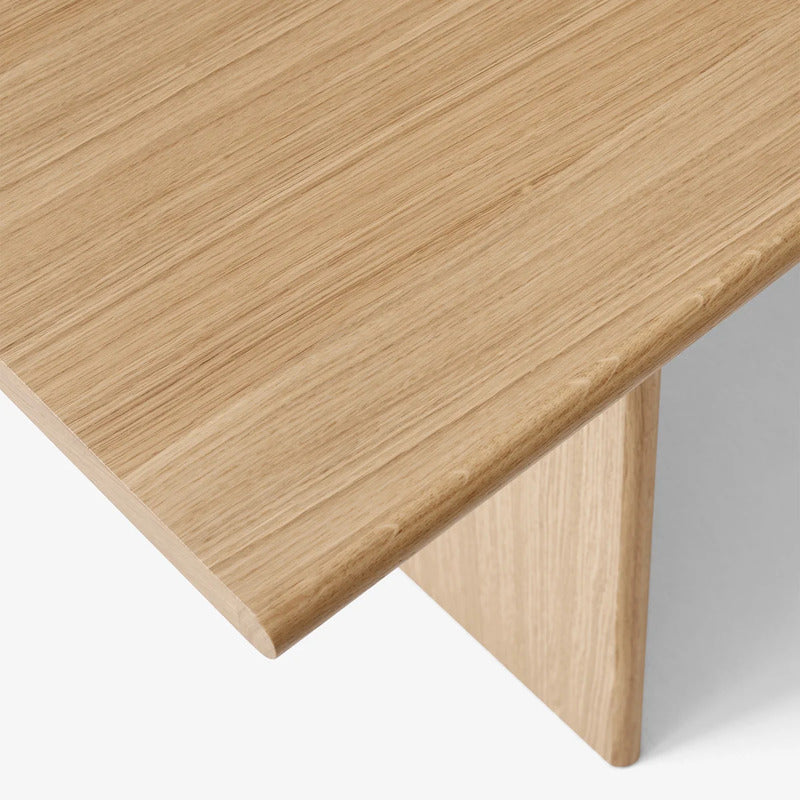 &Tradition Esstisch Tisch Essmöbel Eiche Natur 260x95 cm MDF Eichenfurnier Möbel - 5705385090947