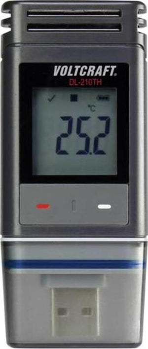 B-Ware Voltcraft DL-210TH Temperatur Luftfeuchte Usb Datenlogger -30 bis +60°C