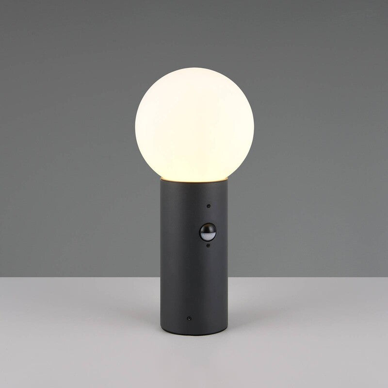 Trio Lighting Mures Pillar Light, Anthracite, Height 40 Cm, Metal, Sensor - 4017807687286
