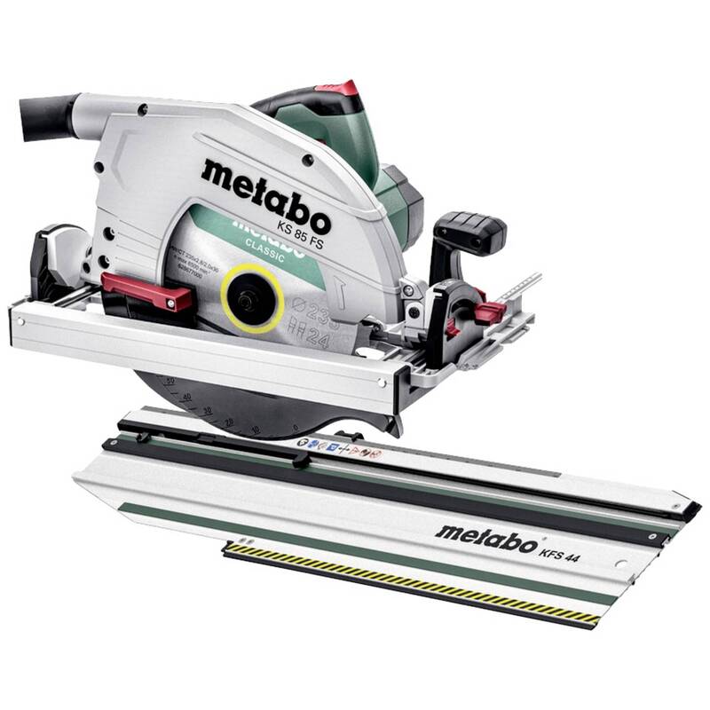 Metabo Handkreissäge Set Führungsschiene Sägeblatt 235mm Schnitttiefe 85mm - 4061792200470