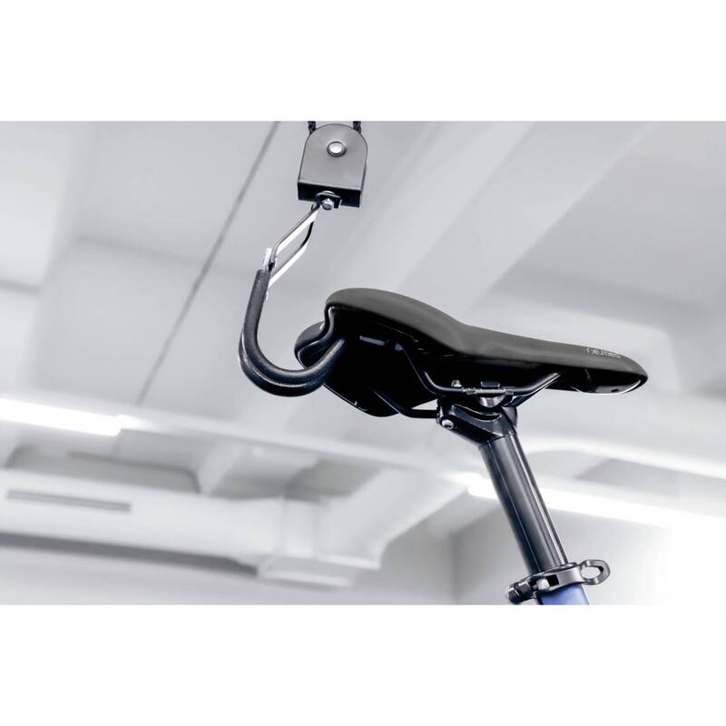 Fischer Fahrrad Deckenlift ProfiPlus schwarz 1 Einstellplatz 57kg Tragkraft - 4008153503870
