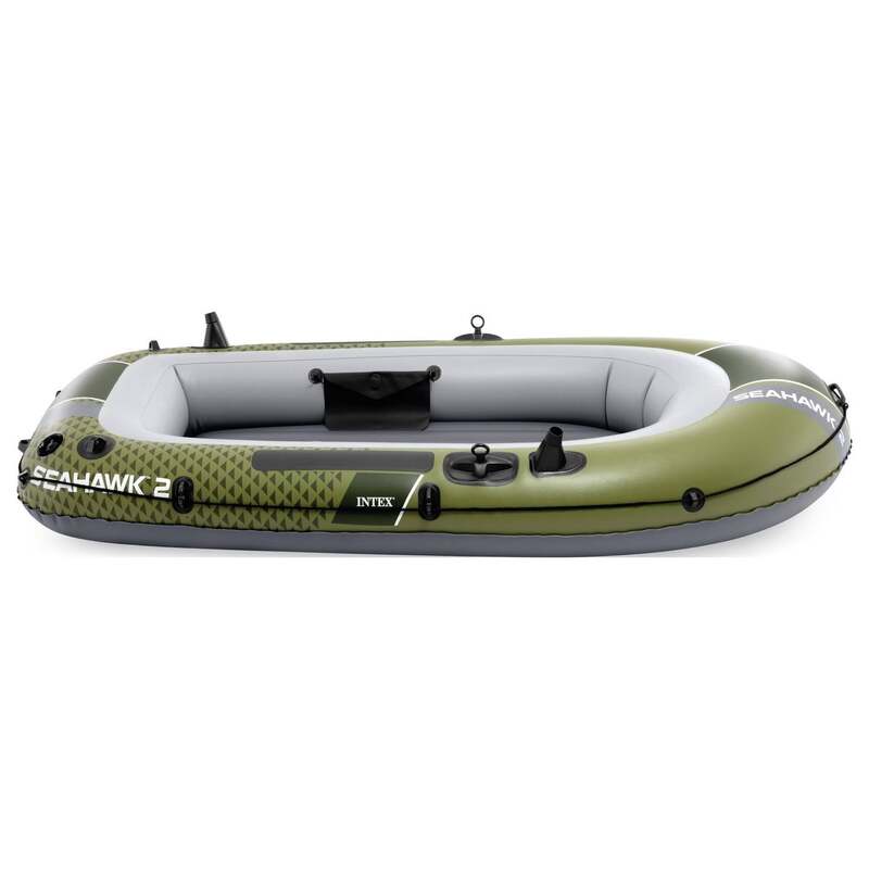 Intex Seahawk 2 Boot Sportboot bis 240 kg Angelboot mit Paddeln und Pumpe - 6941057430645