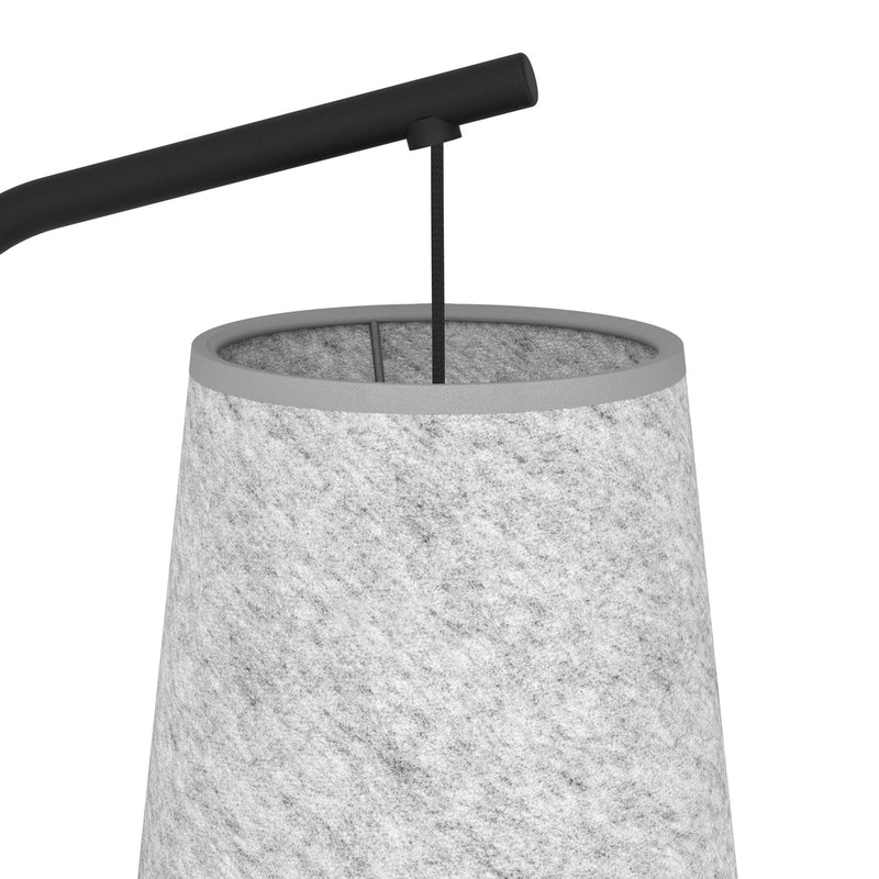Eglo Stehleuchte Hängelampe Alsager LED Lampe Leuchte grau schwarz 170cm - 9002759439873