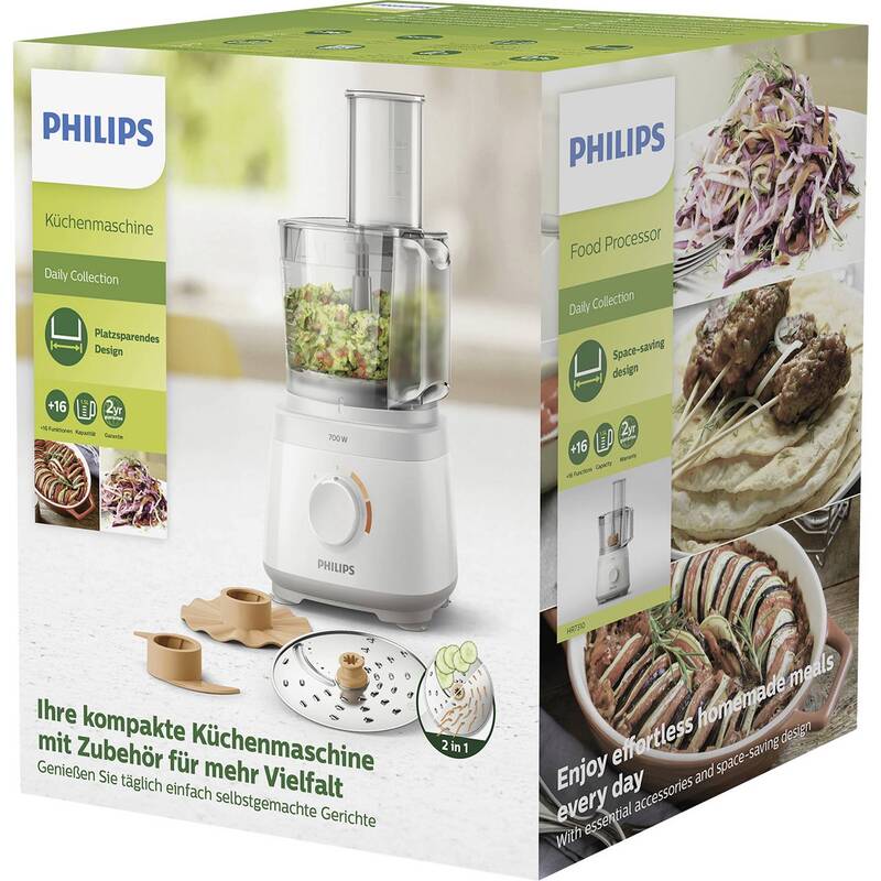 Philips Home HR7310/00 Daily Küchenmaschine Küchenmixer Mixer Küchen-Maschine - 8710103891338
