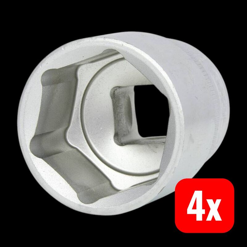 KS Tools Stecknuss 30mm Chrom-Vanadium Stahl Werkzeug Handwerkzeug 44mm lang - 4042146152645