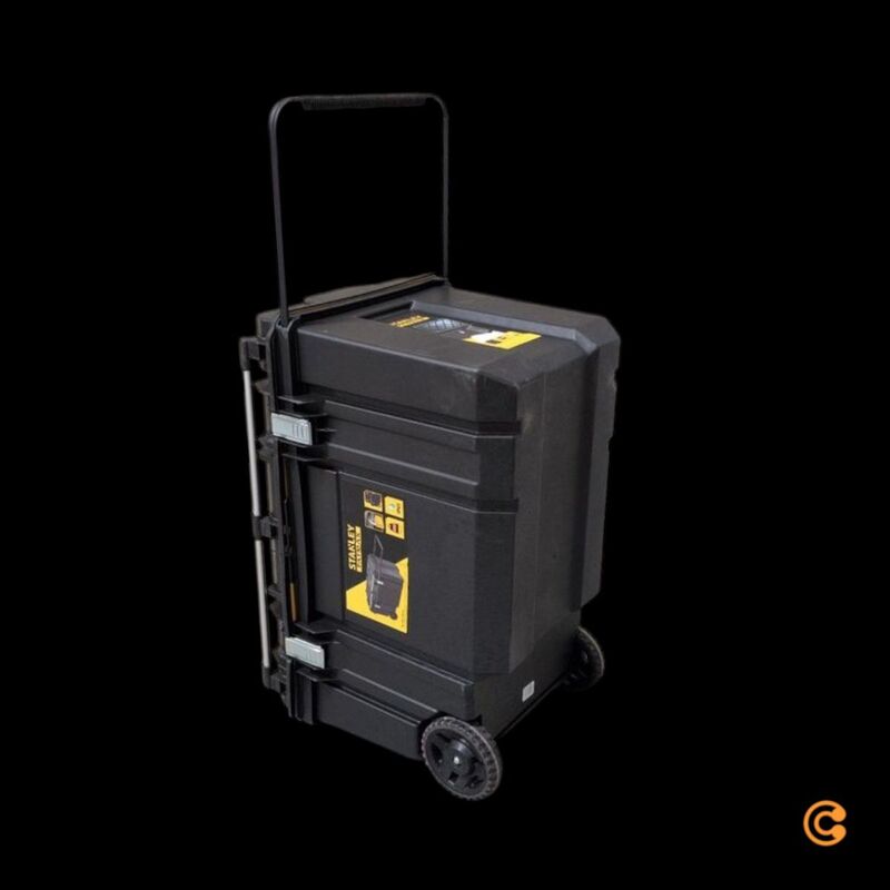 Stanley Mobile Werkzeugbox FatMax 240l IP65 mit 7 Rädern und Teleskopgriff - 3253561755316