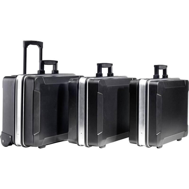 B&W Werkzeugkoffer Werkzeugbox GO POCKETS SW Werkzeugset für Handwerkzeuge 78cm - 4031541706607