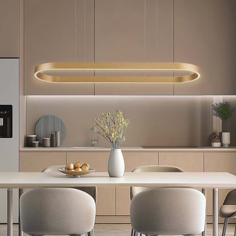 Lucande LED Hängeleuchte Pendelleuchte Smart Melinay Gold WLAN Tuya Dimmbar186 - 4251911778304