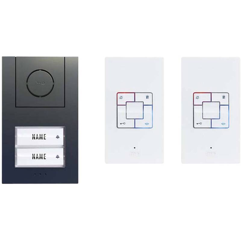 m-e modern-electronics Türsprechanlage Vistus AD ALU 4020 A anthrazit 2 - 4250109170937