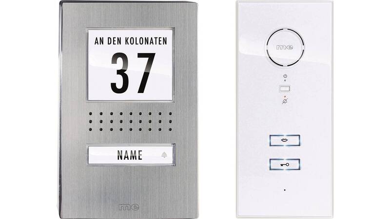 M-E modern electronics Vistadoor 111 WW Türsprechanlage Kabelgebunden Edelst776 - 4250109171644