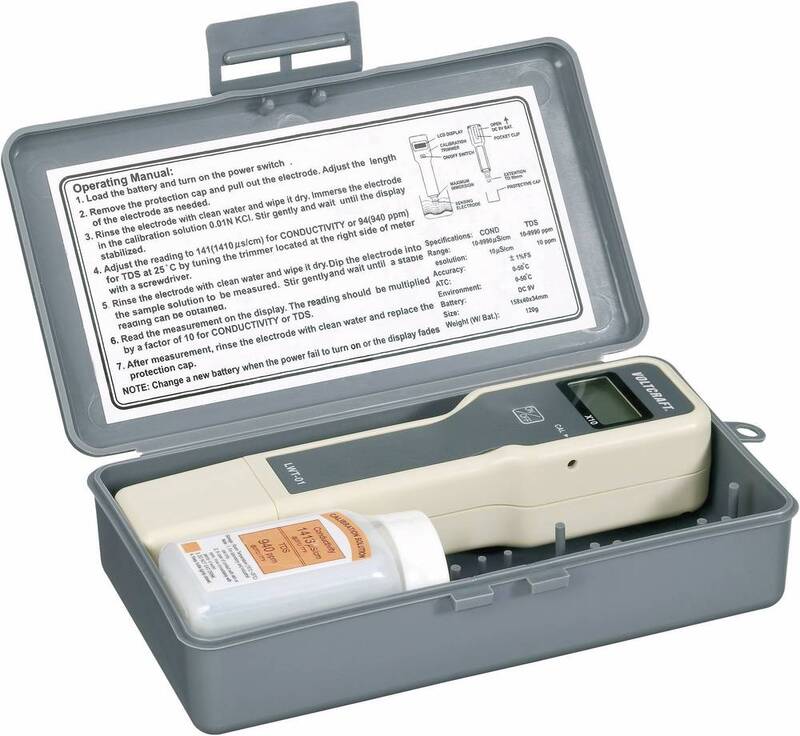 Voltcraft - LWT-01 Leitwert-Messstick - Automatische Temperatur-Kompensation - 4016138523058